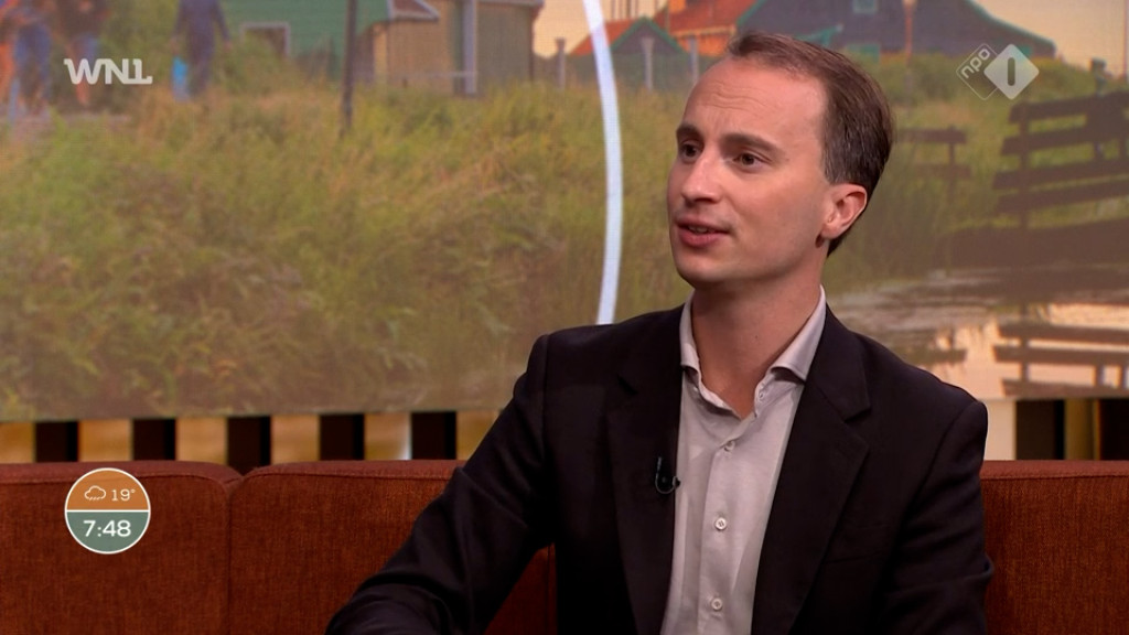Brusselcorrespondent Alexander Bakker in Goedemorgen Nederland op NPO 1.