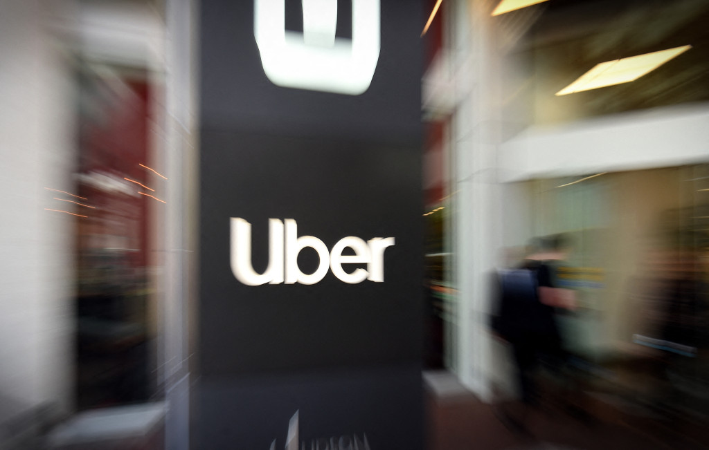 Logo van Uber. Ter illustratie.