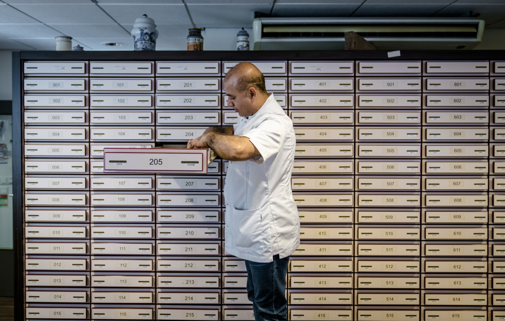 Foto ter illustratie.