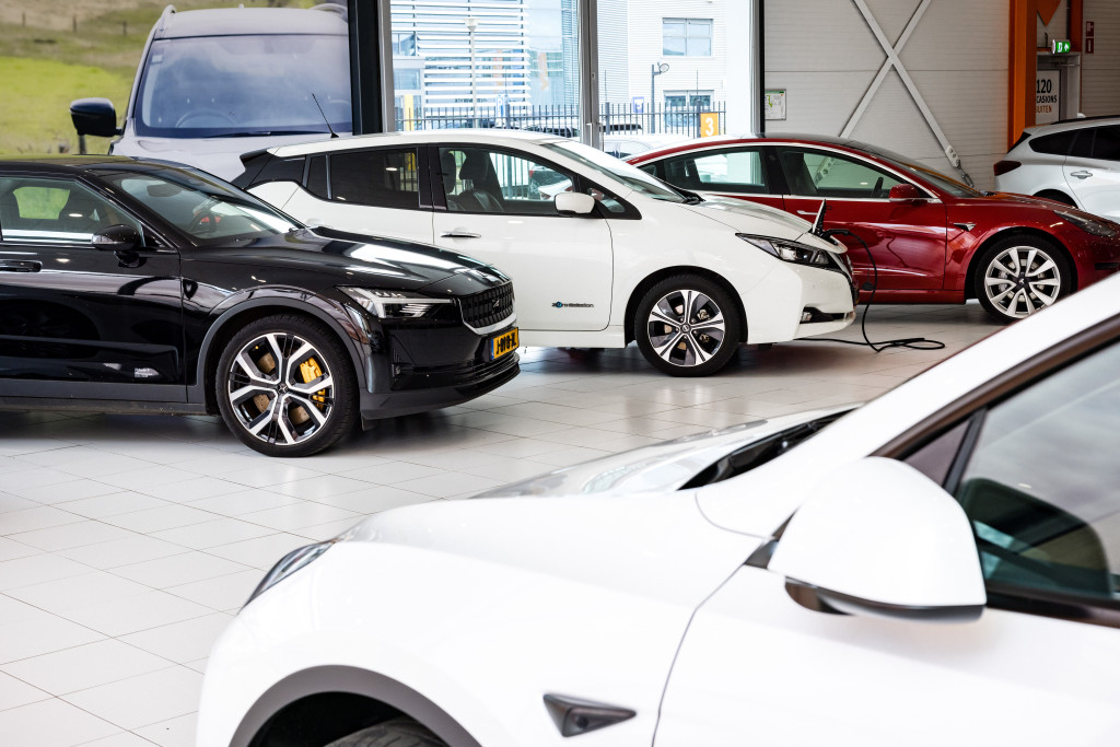 Tweedehands elektrische auto's.