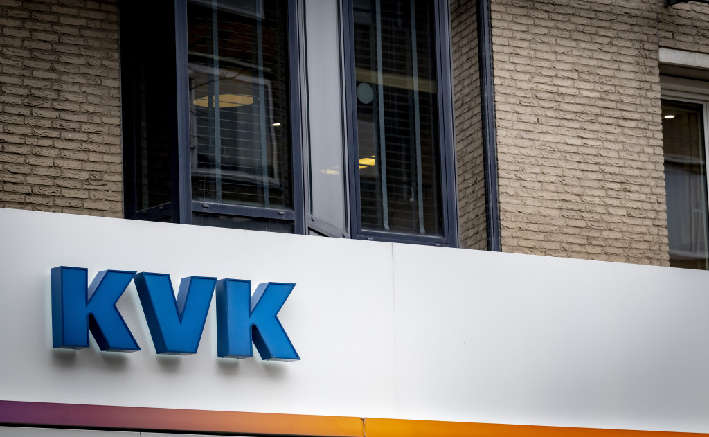 Exterieur van de Kamer van Koophandel.