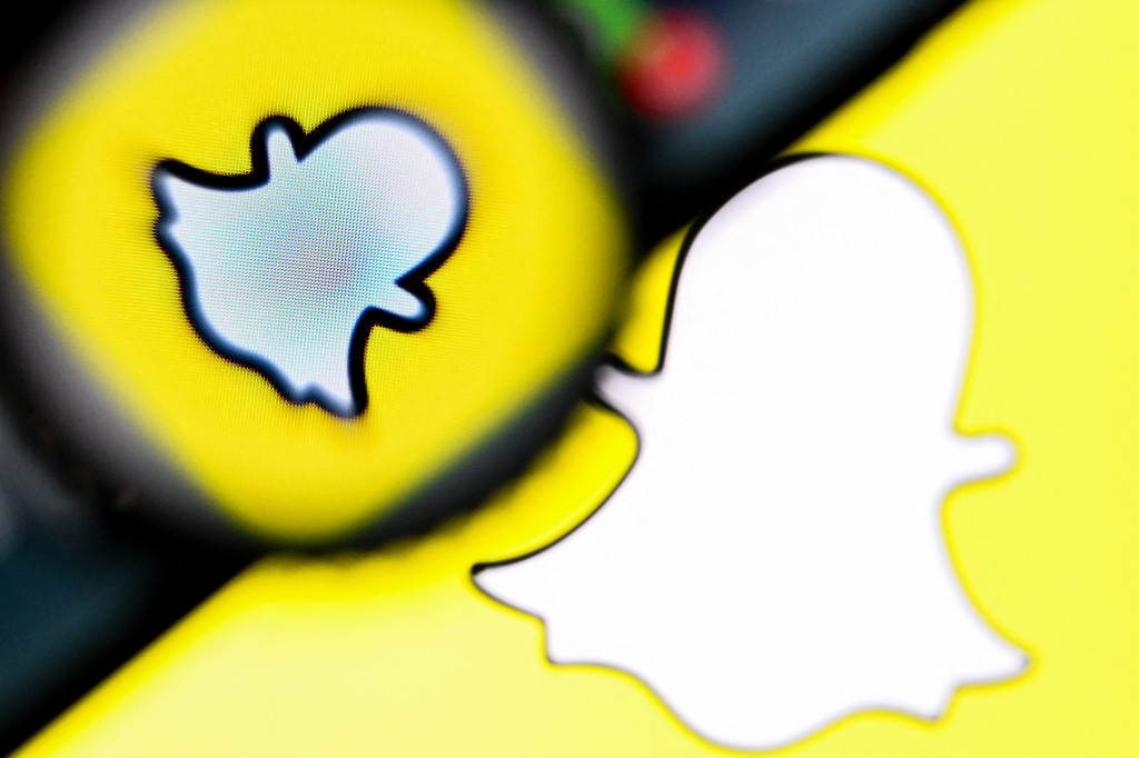 Logo van Snapchat.