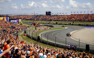 De F1 Grand Prix van Nederland op het Circuit van Zandvoort.