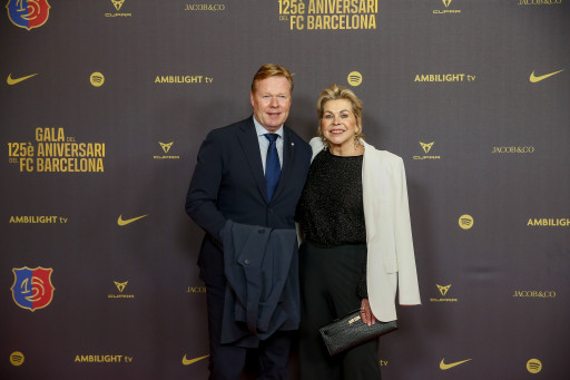 Bertina en Ronald Koeman.