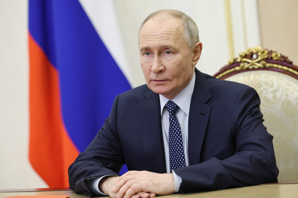 Russisch president Vladimir Poetin.