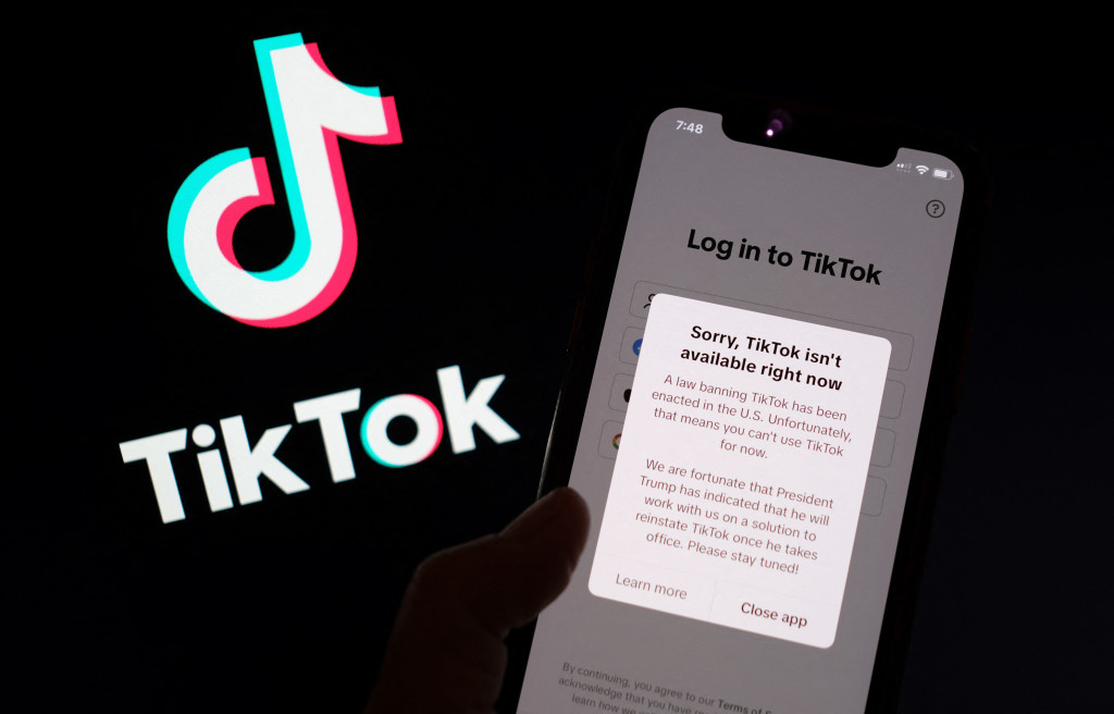 TikTok is sinds zaterdagavond niet meer beschikbaar voor Amerikanen.