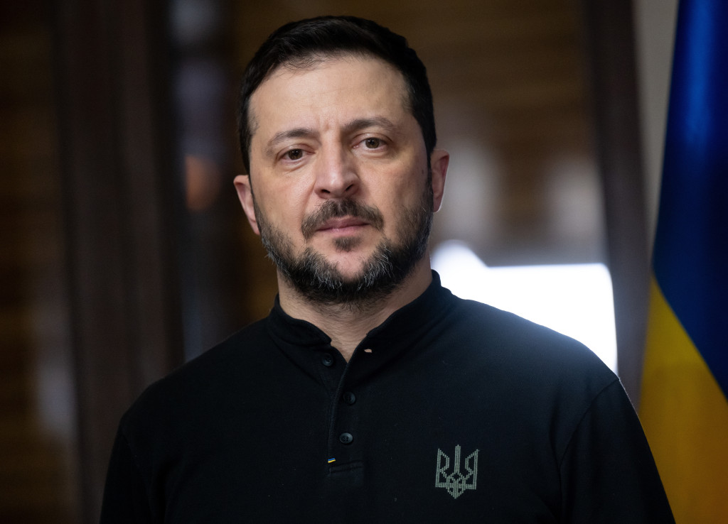 Oekraïens president Volodimir Zelenski.