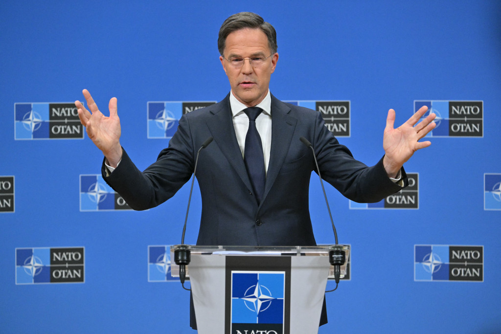 NAVO-chef Mark Rutte.