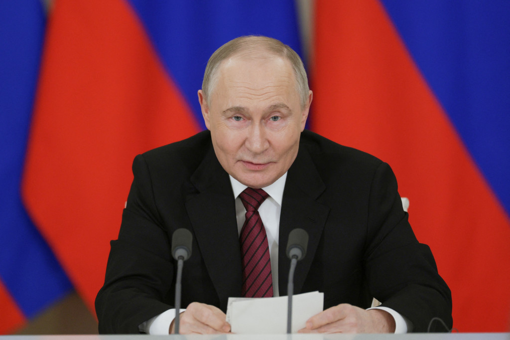 Vladimir Poetin.