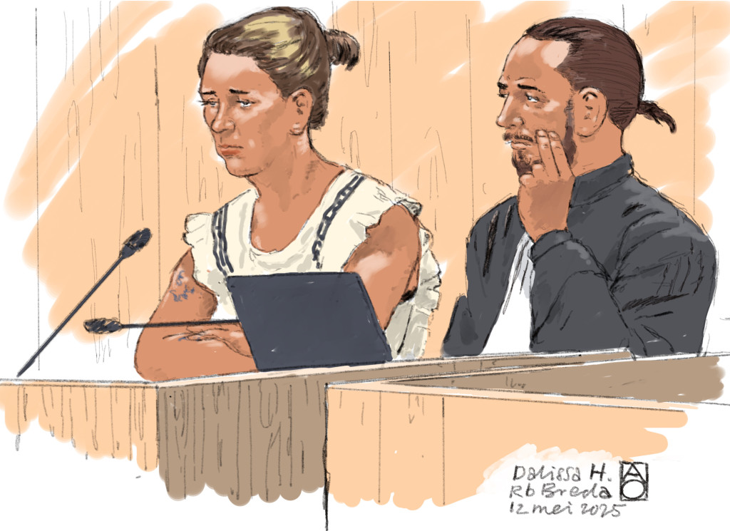 Dalissa H. in de rechtbank.