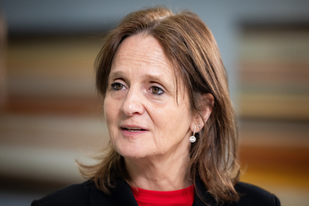 NSC-leider Nicolien van Vroonhoven.