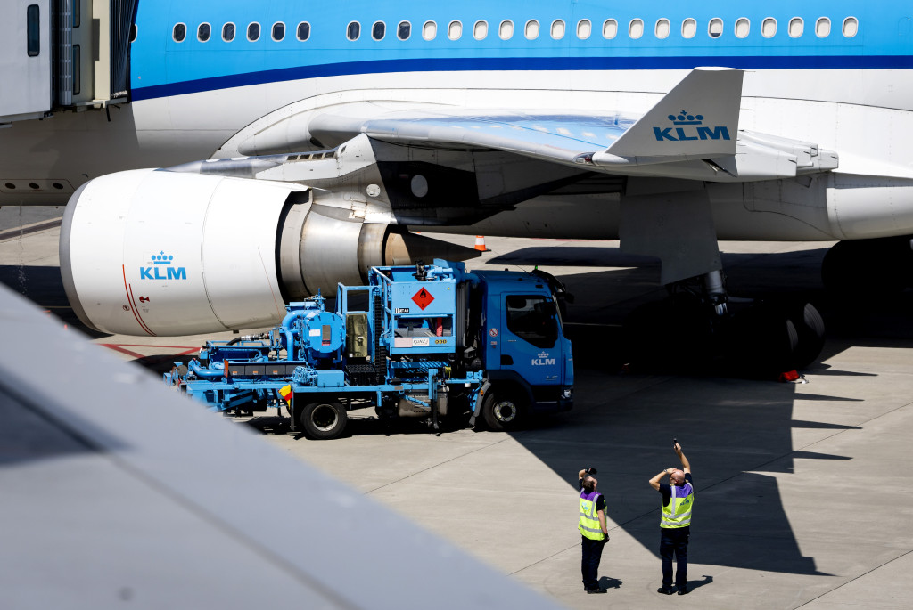 KLM-toestel.