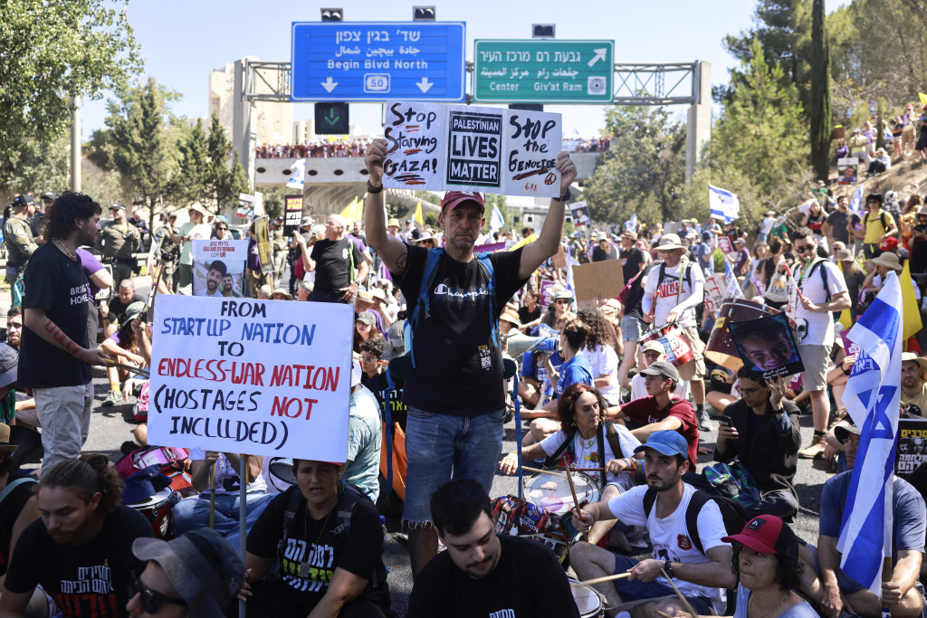 Protesten in Israël.