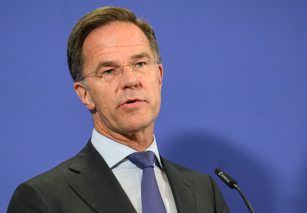 NAVO-chef Mark Rutte.