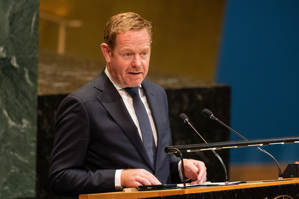 David van Weel in het VN-hoofdkantoor.