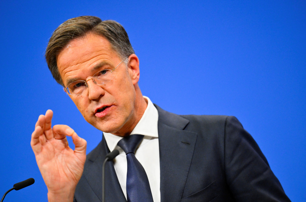 NAVO-chef Mark Rutte.