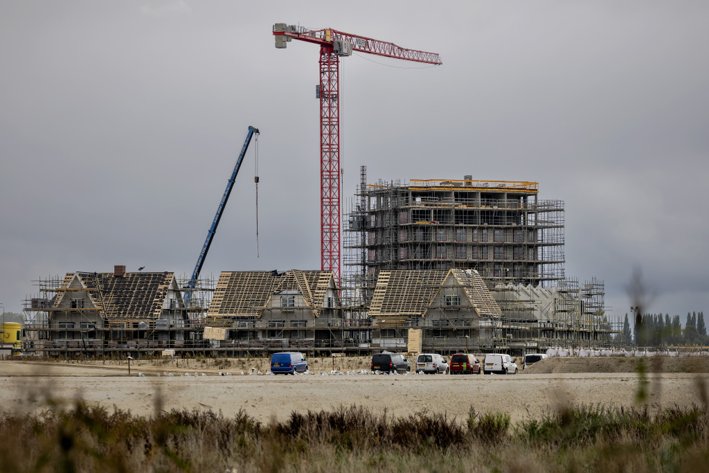 Nieuwbouwproject aan de rand van Gouda.