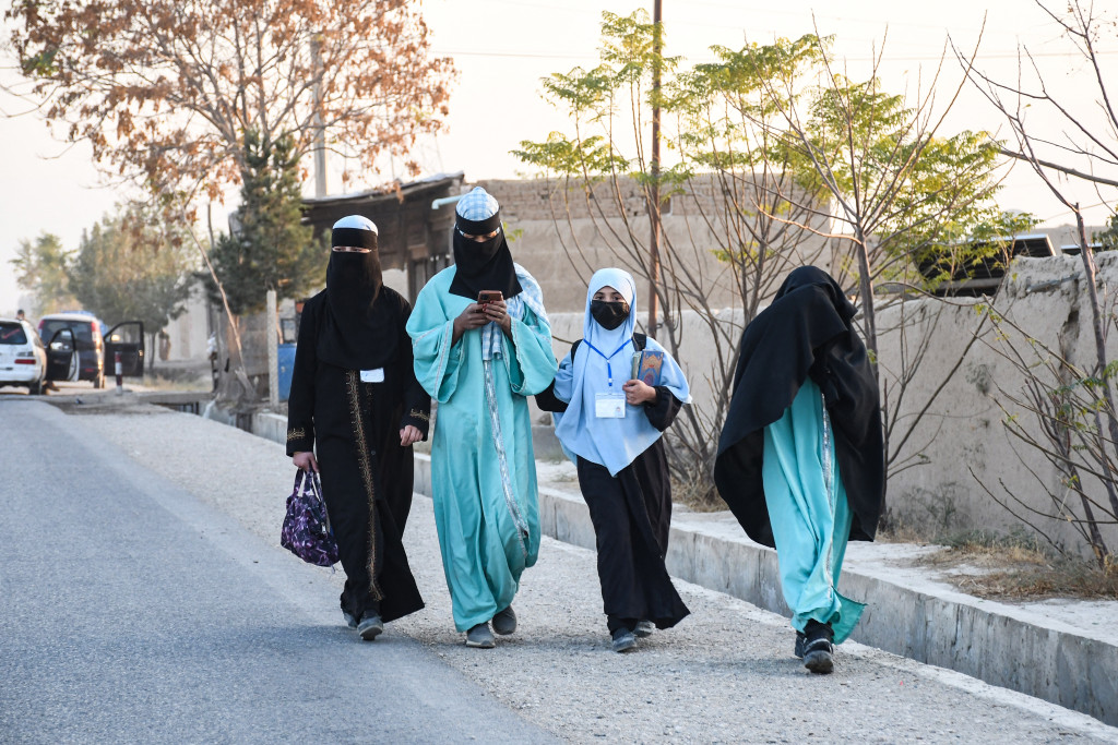 Afghaanse studenten.