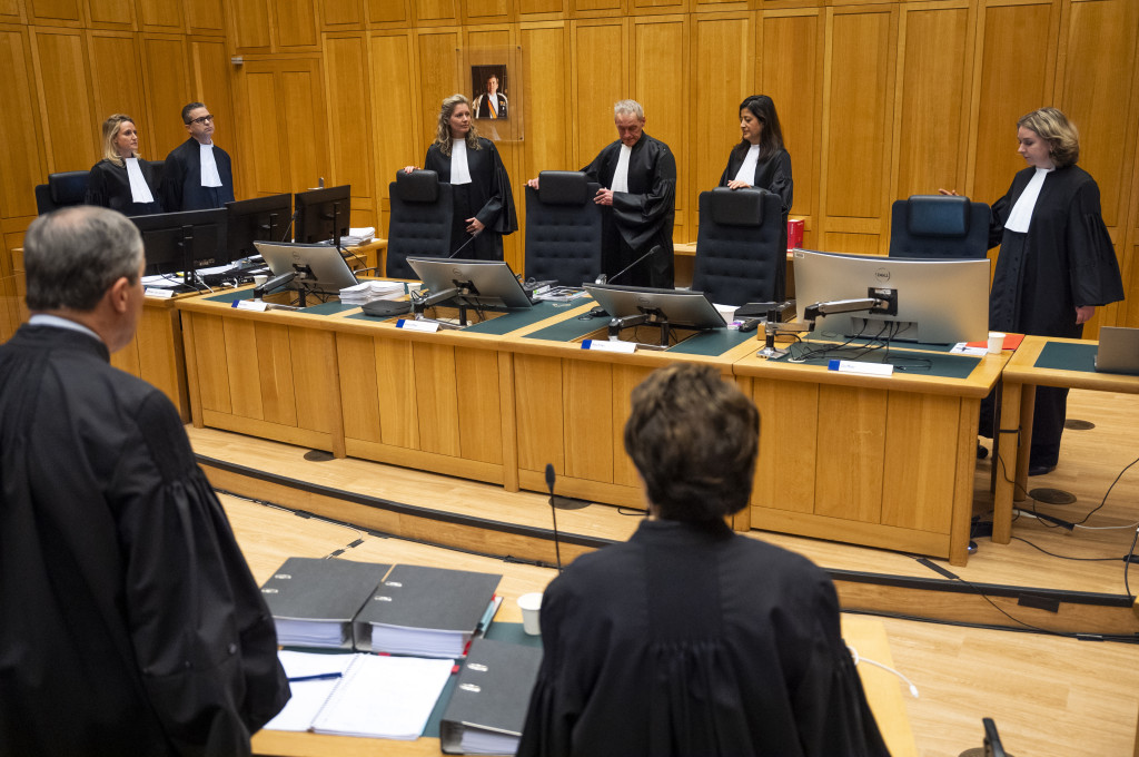 Zitting over Stint-ongeluk.