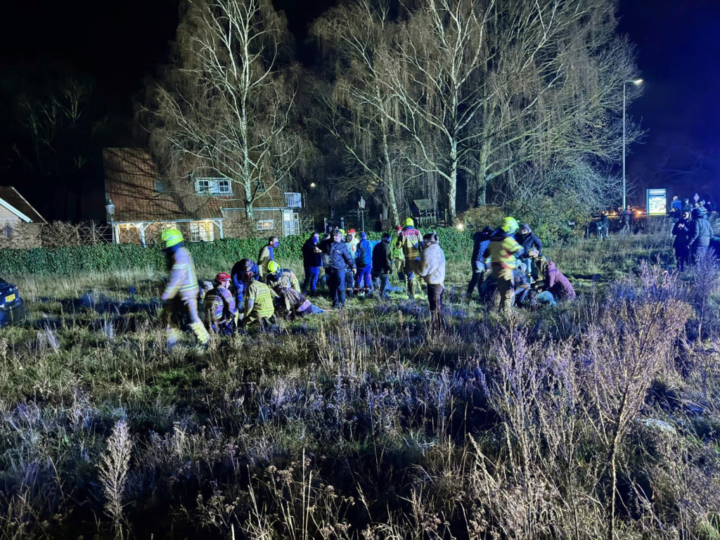 De plaats van het ongeluk.