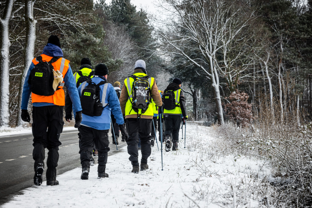 Zoektocht naar vermiste Mick.