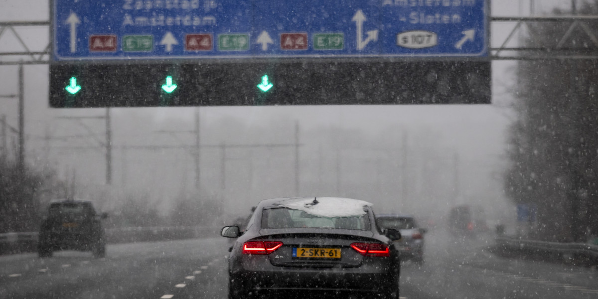 Code oranje uitgebreid om gladheid en sneeuw, 'ga in Utrecht niet de weg op'