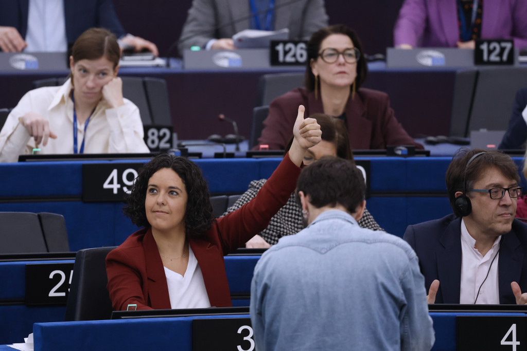 De stemming over het Mercosur-verdrag.