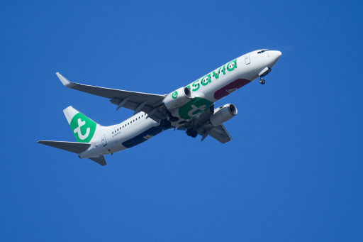 Transavia-toestel.