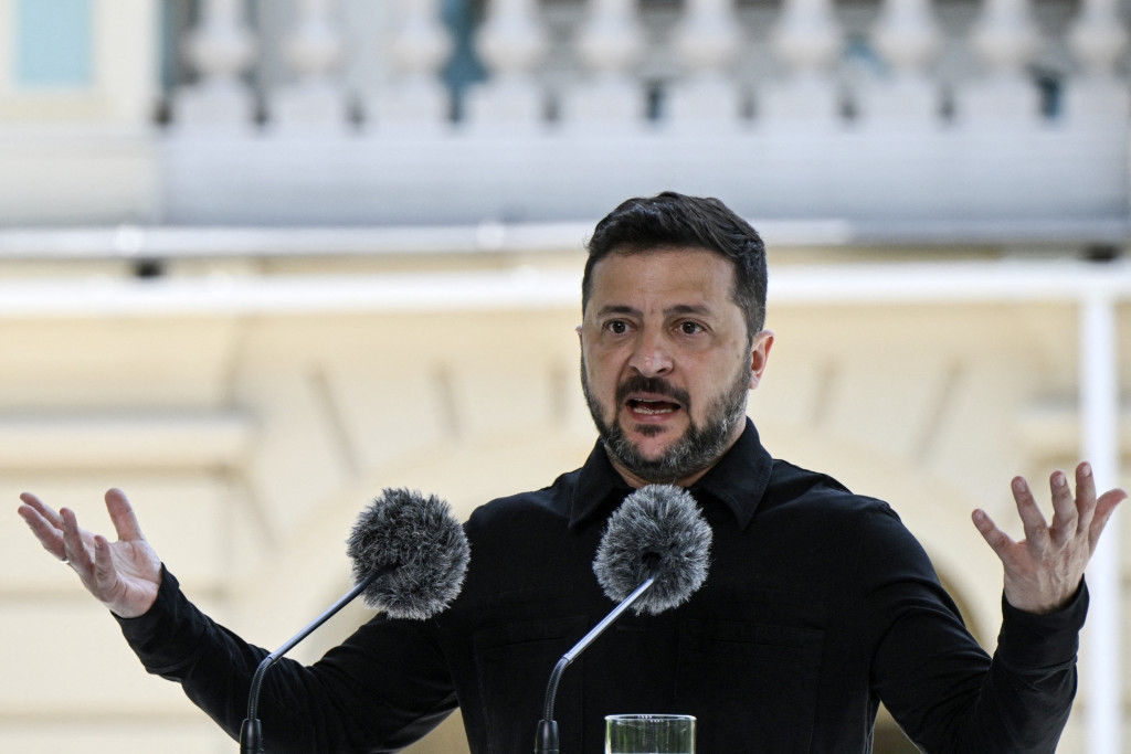 Volodymyr Zelensky.