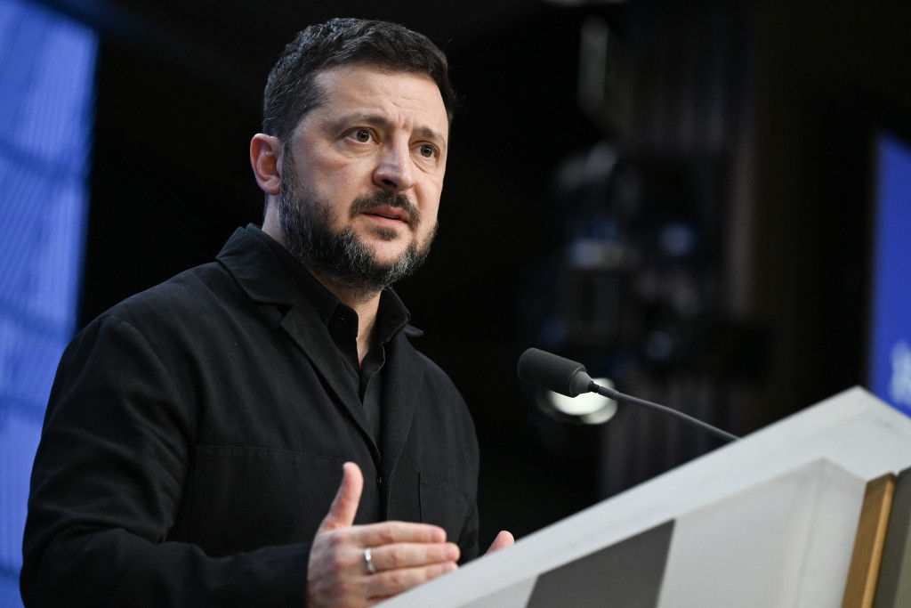 Volodymyr Zelensky.