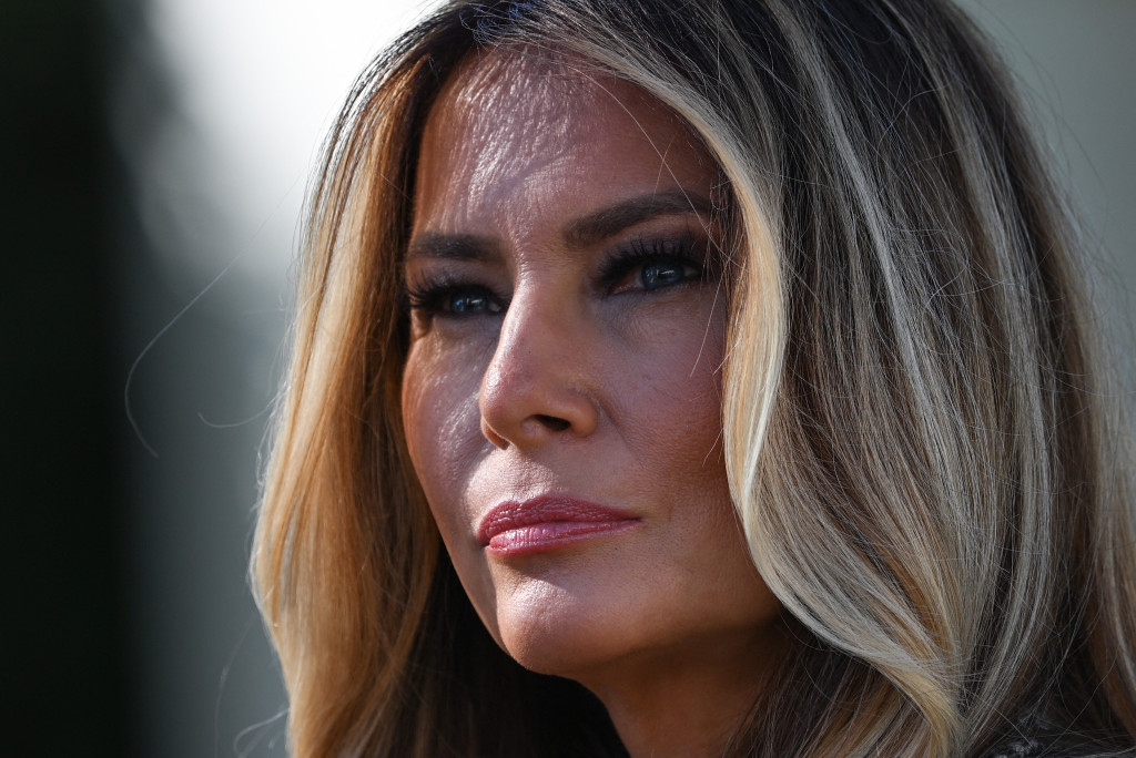 Melania Trump.