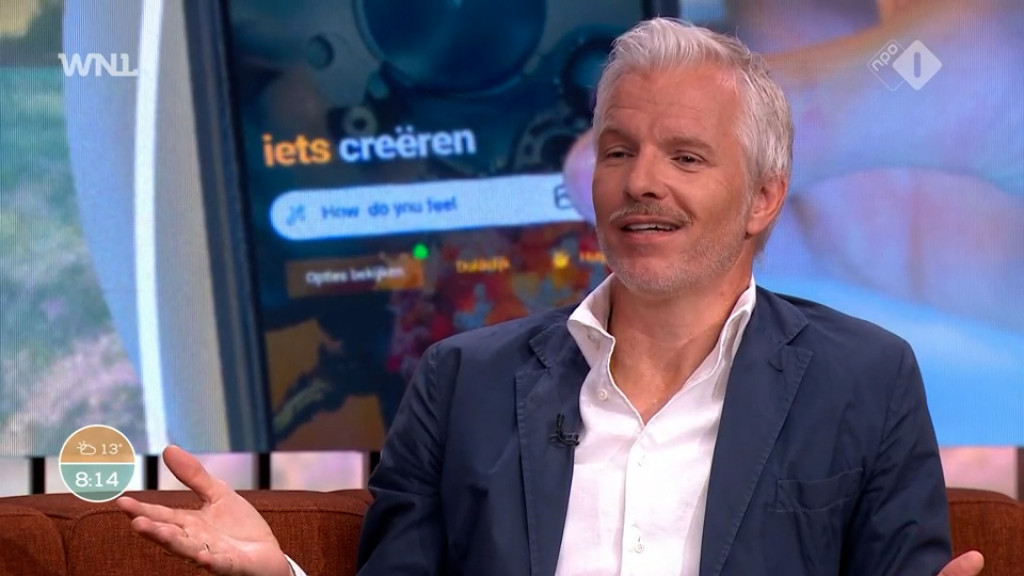Arno Kantelberg in Goedemorgen Nederland op NPO 1.
