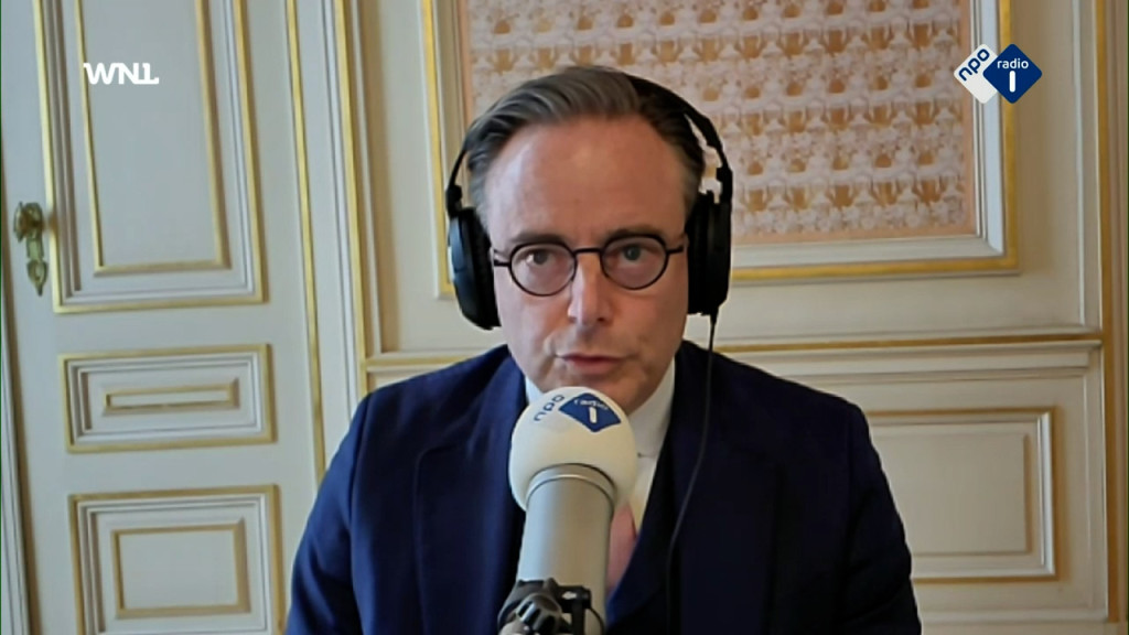 De Belgische premier Bart de Wever in Sven op 1.