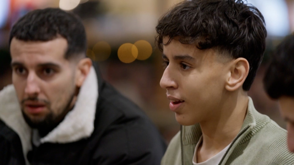 Bilal en Nasser in Mocronado's.