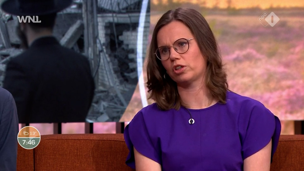 CU-leider Mirjam Bikker in Goedemorgen Nederland op NPO 1.