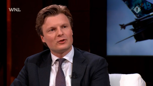 Defensieminister Ruben Brekelmans in WNL Op Zondag op NPO 1.