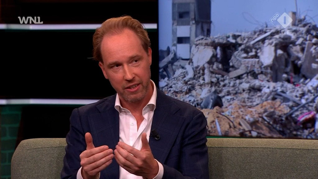 Amerikadeskundige Diederik Brink in Goedenavond Nederland op NPO 1.