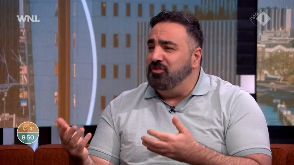 Sinan Can in Goedemorgen Nederland op NPO 1.