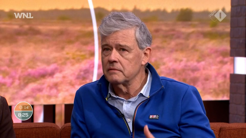 Oud-Amerikacorrespondent Charles Groenhuijsen in Goedemorgen Nederland op NPO 1.