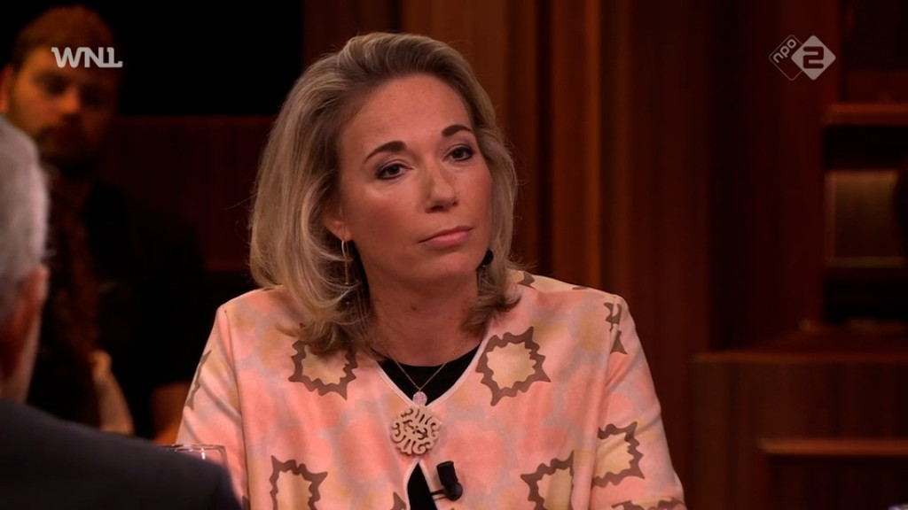 Ingrid Coenradie (PVV) in Café Kockelmann op NPO 2.