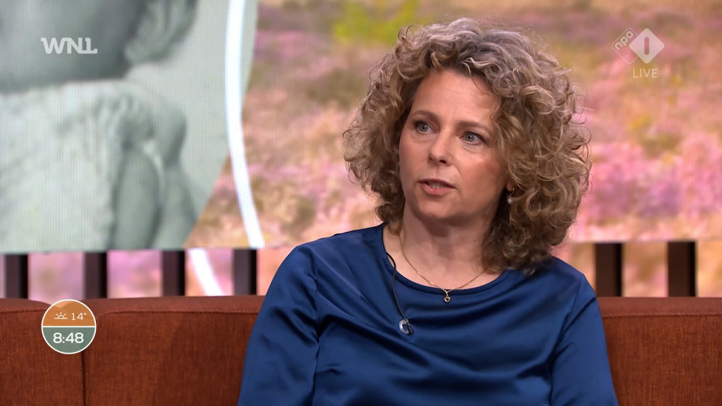 Daniella Zwaaf in Goedemorgen Nederland.