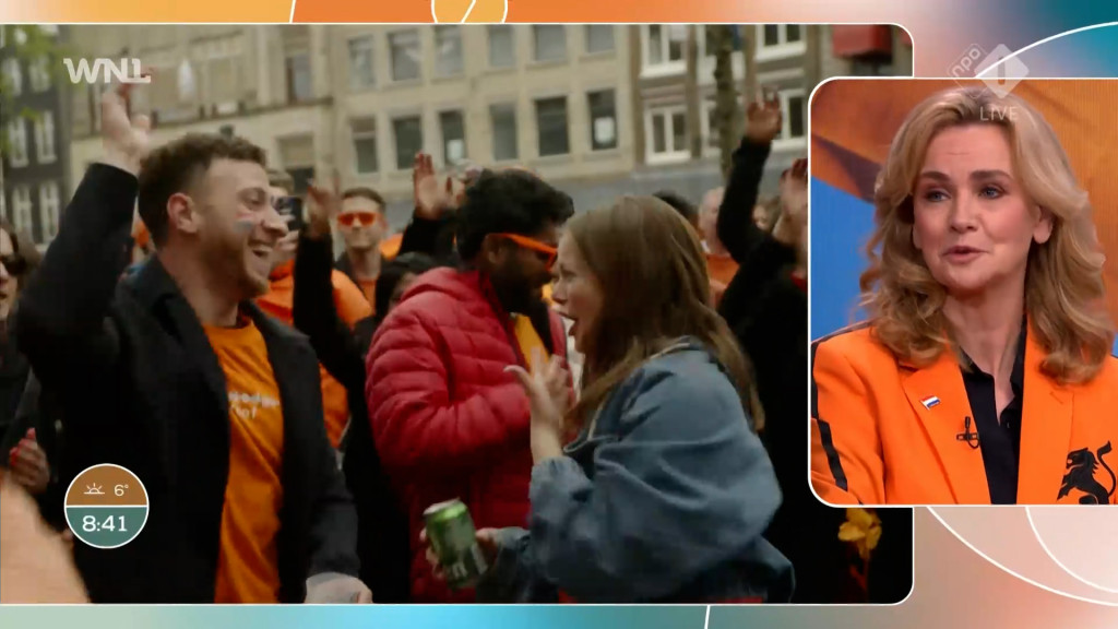 Daphne Deckers over Koningsdag in Goedemorgen Nederland.