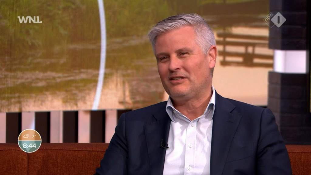 Deens hoogleraar Claes de Vreese in Goedemorgen Nederland op NPO1.