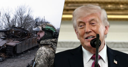 Donald Trump en Donbas.