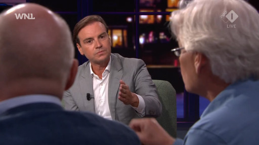 Malik Azmani in Goedenavond Nederland.