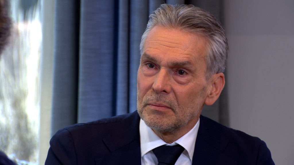 Dick Schoof in Café Kockelmann.