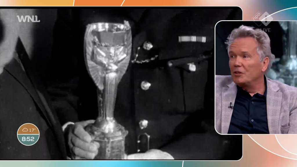 Tom Egbers over de gestolen WK-beker in 1966.