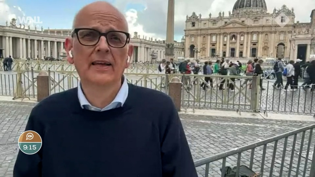 Vaticaankenner Stijn Fens in Goedemorgen Nederland op NPO 1.