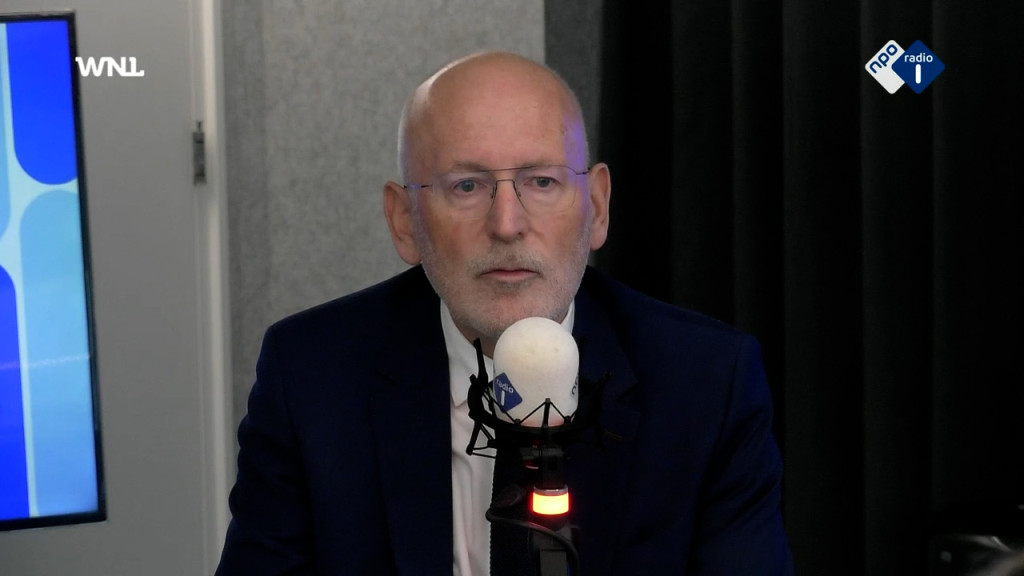 Frans Timmermans in Sven op 1.