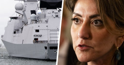 Dilan Yesilgoz over de Evertsen.